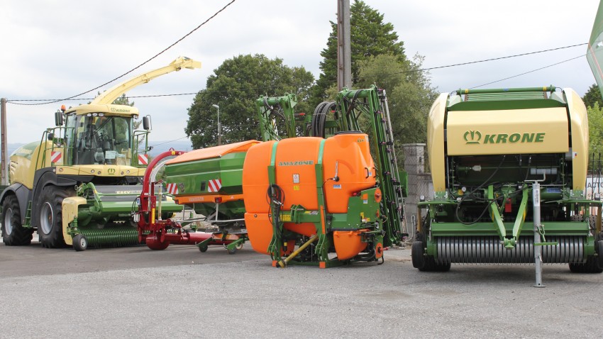 La maquinaria agrícola Millares Torrón en Lugo