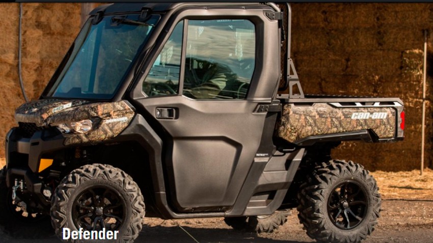el nuevo can Am defender Vehículo Agrícola