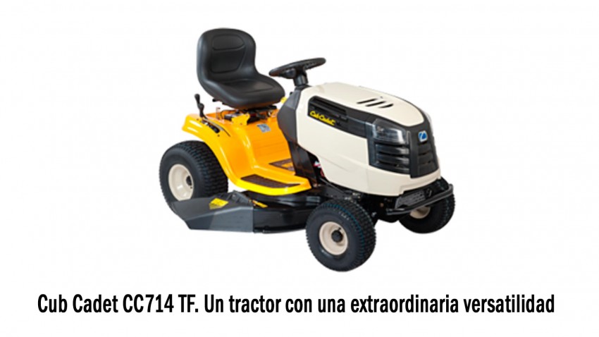 Cub Cadet CC714 TF Un tractor con una extraordinaria versatilidad