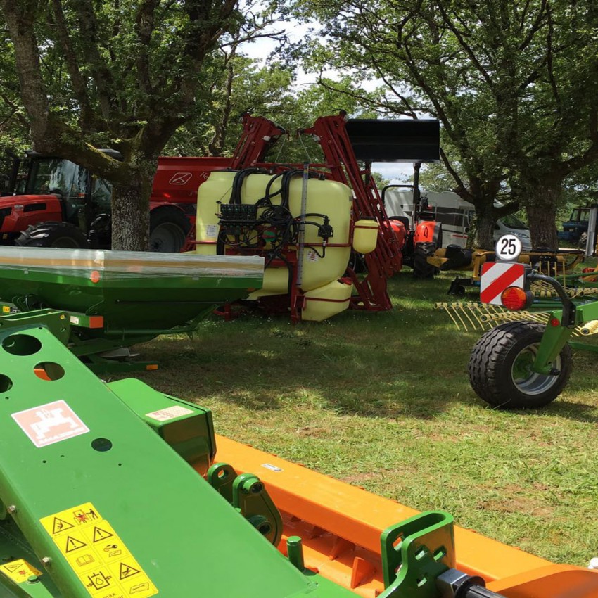 Exposición de maquinaria Agrícola en Galicia