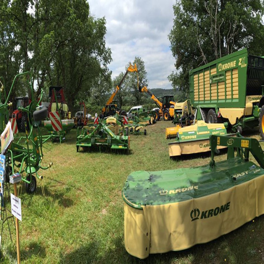 Exposición de maquinaria Agrícola y Jardinería en Galicia Millares torrón