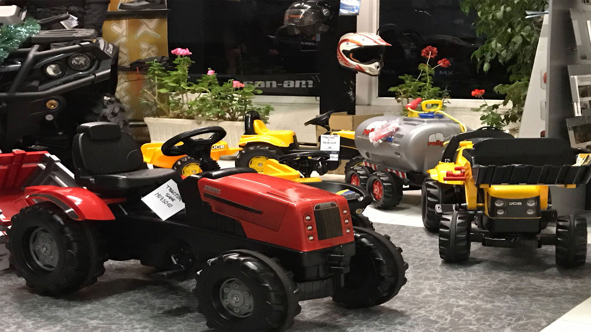 Tractores de juguete