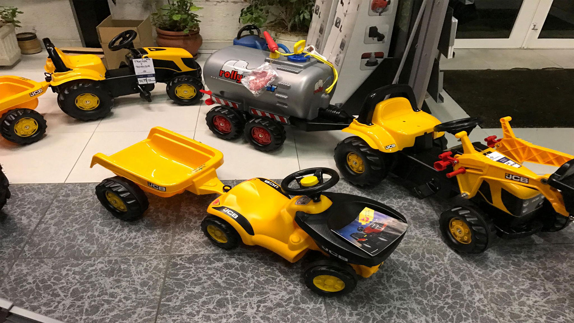 tractores de juguete para niños en lugo