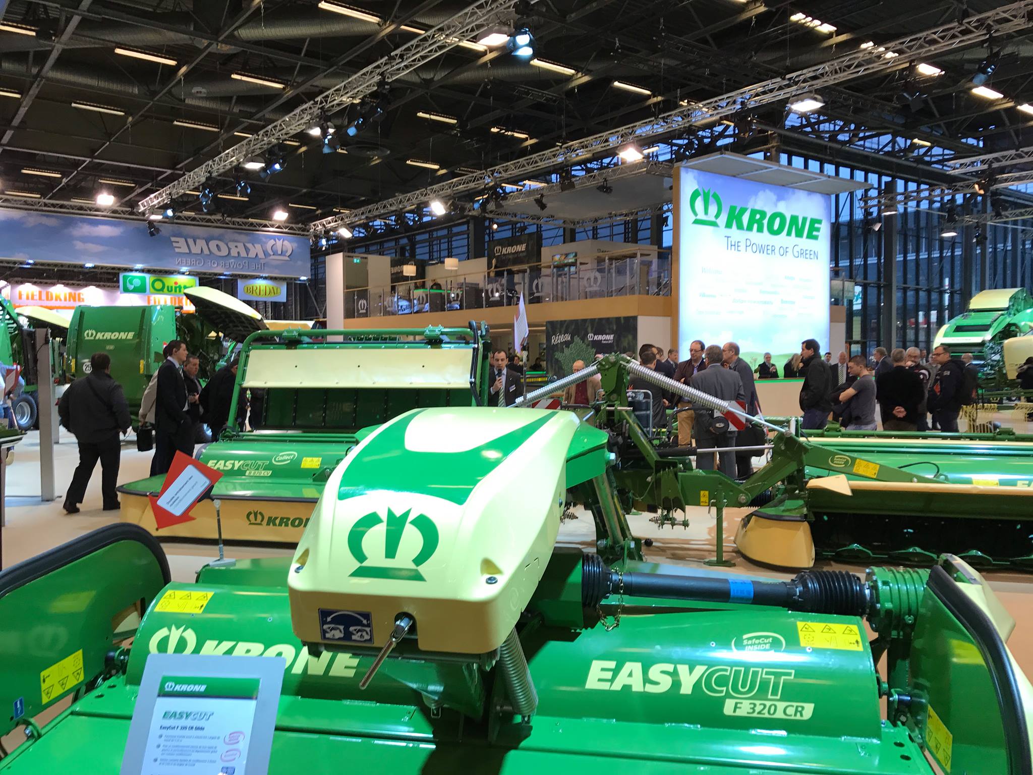 Feria de agricultura y maquinaria agrícola Krone