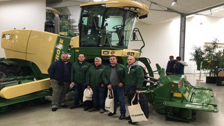 Estuvimos en Spelle Alemania en la fábrica de KRONE