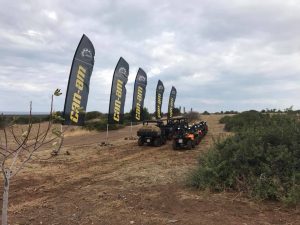 Probando los nuevos Can Am de 2018 en Chipre
