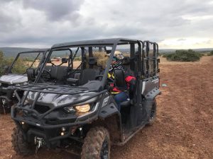 Probando los nuevos Can Am de 2018 en Chipre Maquinaria Millares Torrón