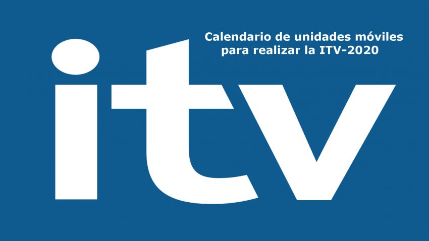 Calendario de unidades móviles para realizar la ITV-2020 portada-1920